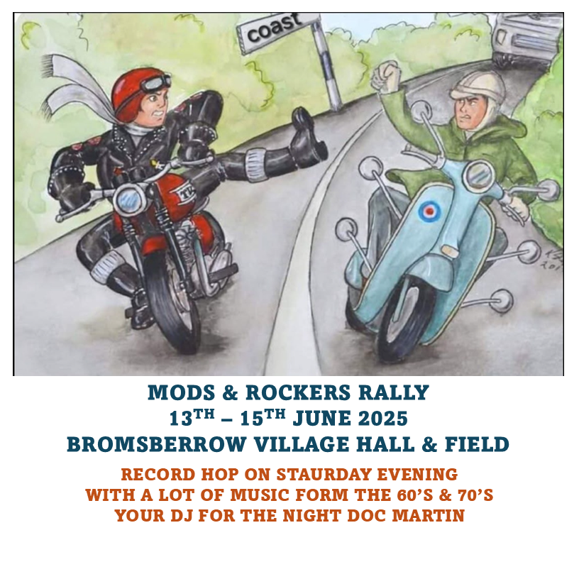 Rocker kicking Mod Poster Square
